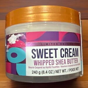 Tree Hut Sweet Cream Whipped Shea Body‎ Butter 8.4 Oz LIMITED EDITION